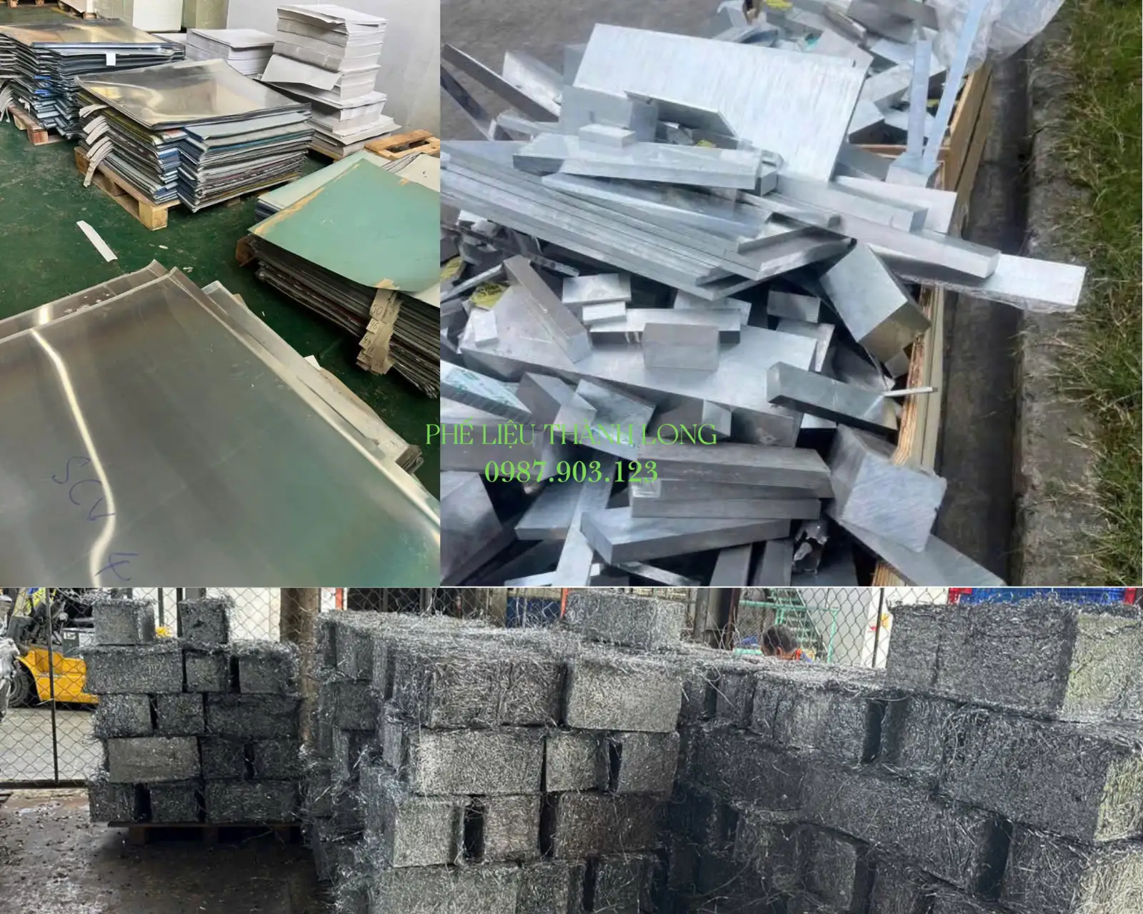 Các loại nhôm hợp kim gồm nhôm định hình, nhôm tấm và nhôm đúc
