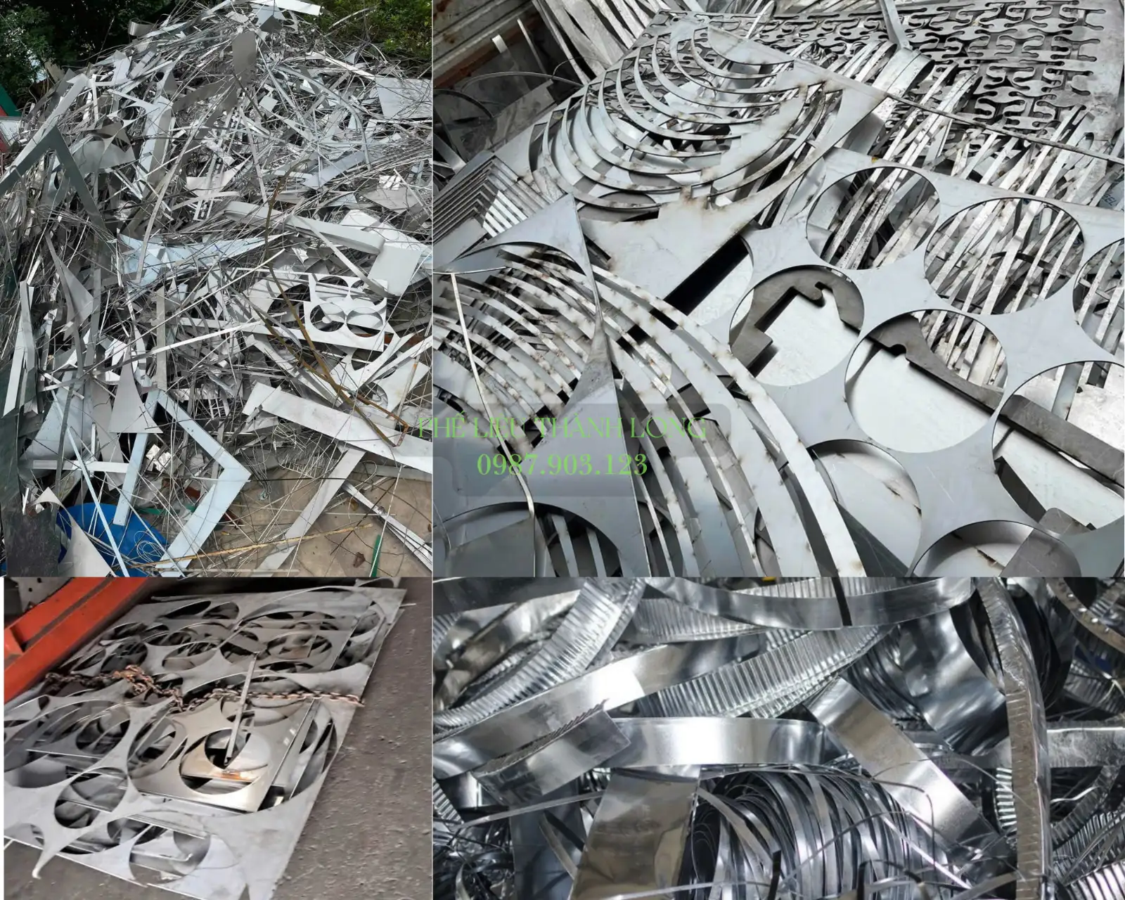 Phân loại phế liệu inox 201, 304, 316 và 310 tại nhà xưởng