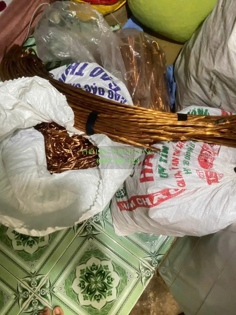 Cáp điện đồng phế liệu được phân loại đúng quy trình